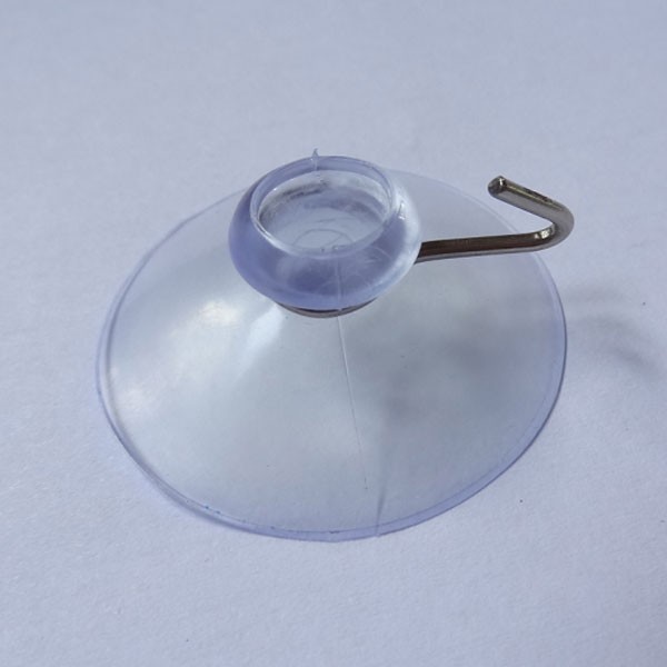 White Self Adhesive Plastic Utility Hooks