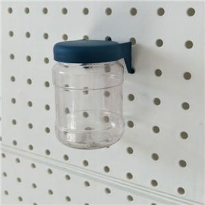 Porte-outils de pots en plastique pour panneaux perforés