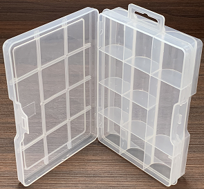 Multi-compartment transparent plastic storage box Manufacturers, Multi-compartment transparent plastic storage box Factory, Supply Multi-compartment transparent plastic storage box