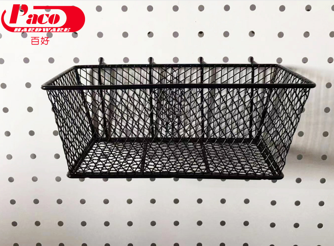 Decorative Pegboard Basket, Pegboard Rack and Pegboard Hook for Organizing Various Tools