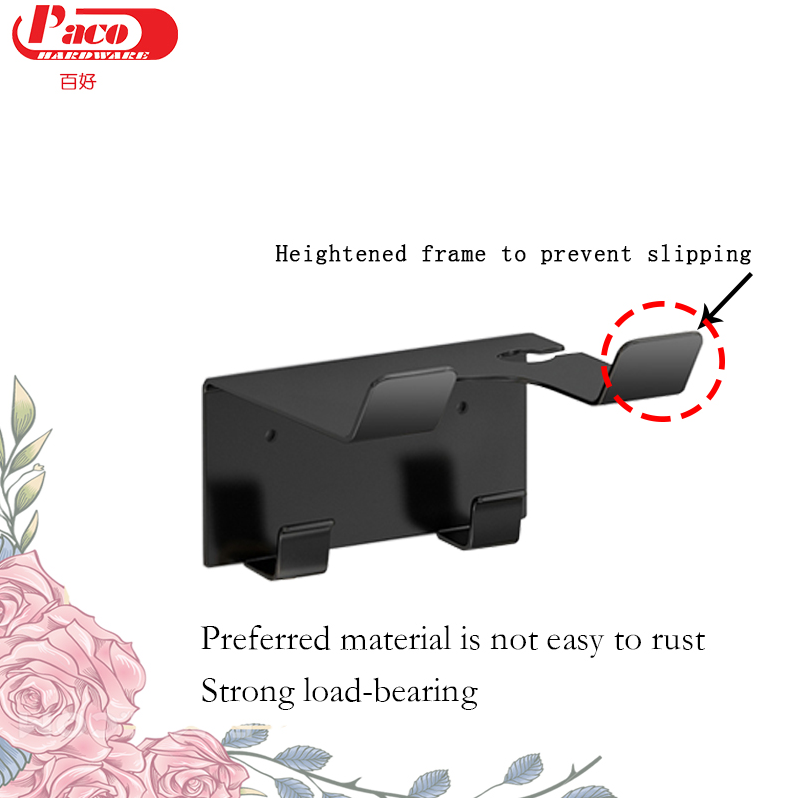 Heavy Duty Hair Dryer Holder with Hooks