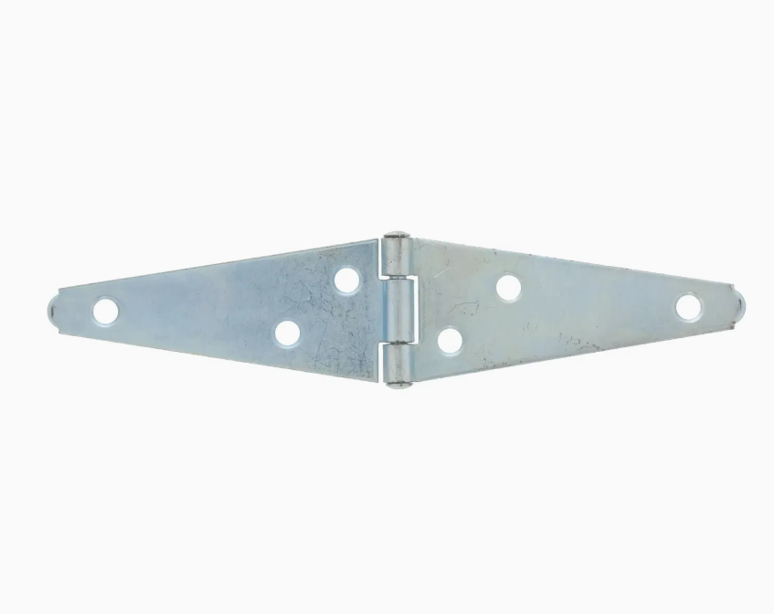 4 in. Zinc Plated Heavy Duty Strap Hinge