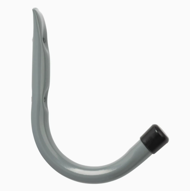 6 in. Wall Mounted Garage Utility J Hook