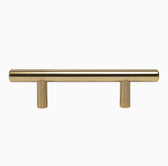 Factory Supply Brushed Brass Bar Pull 2PCS /Set