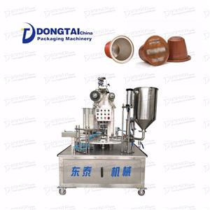 Automatische K-Schale Kaffee Kapselfüllmaschine Sealing Making Machine