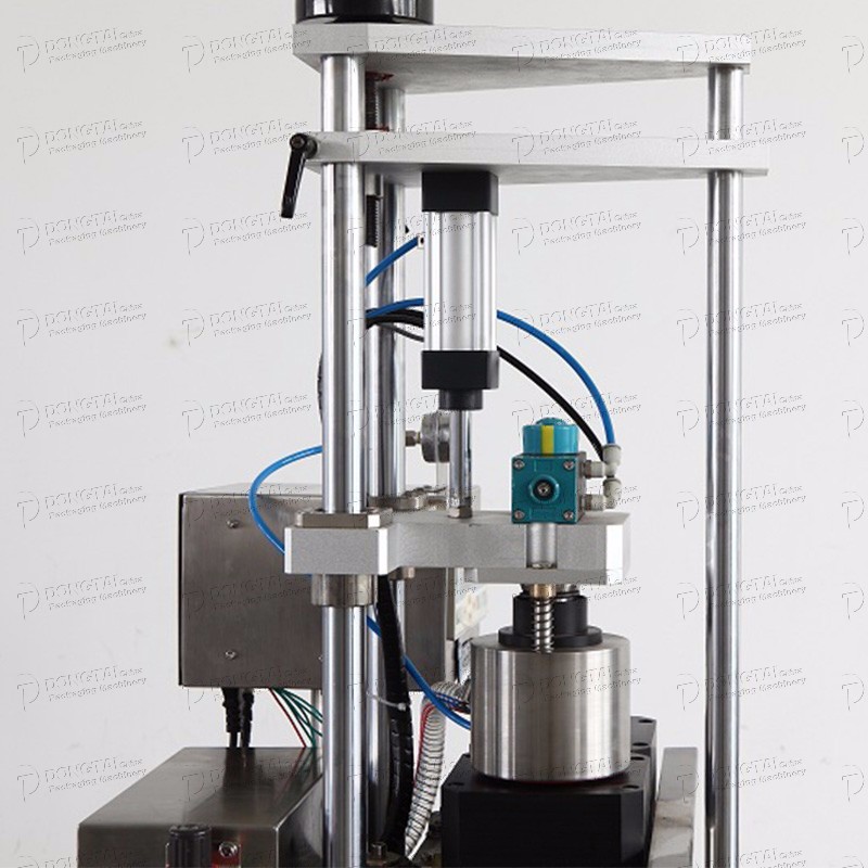 Semi Automatic Vacuum Glass Jars Sealing Capping Machine