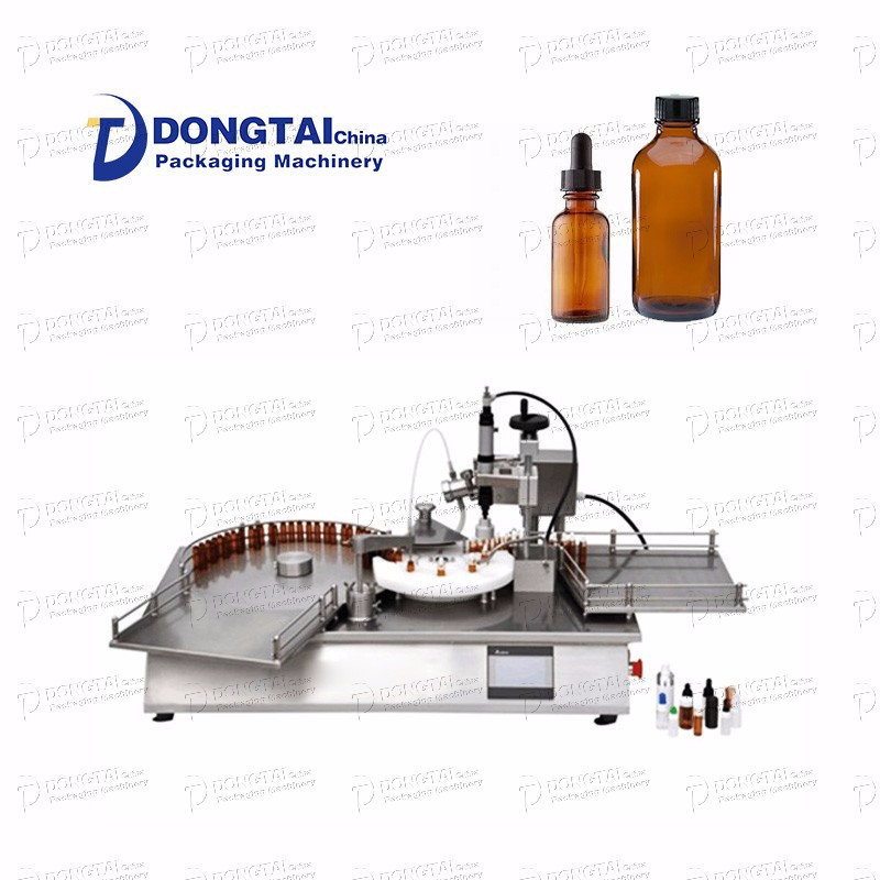 Glass Bottle Filling And Capping Machine