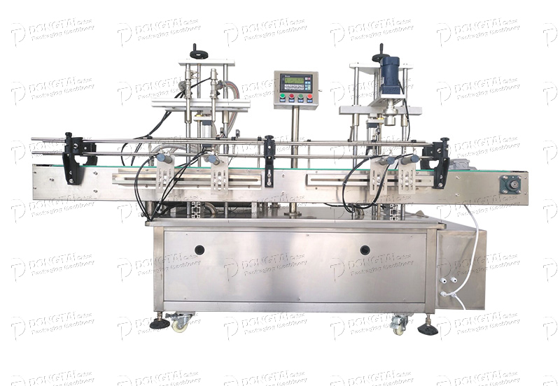 small bottle filling and capping machine