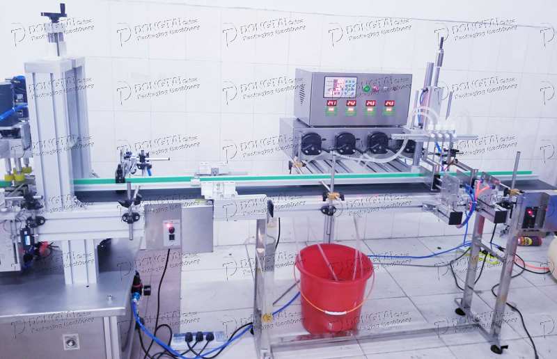 perfume filling and capping machine