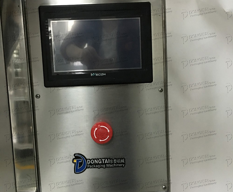Semi-automático de la máquina de embalaje en polvo