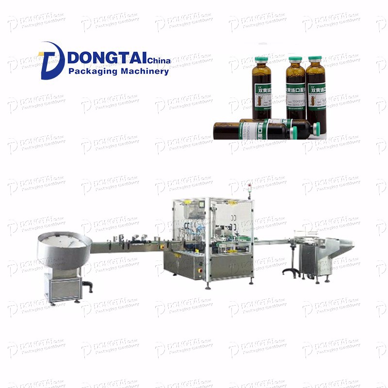 Small Syrup Glass Bottles Filling Machine