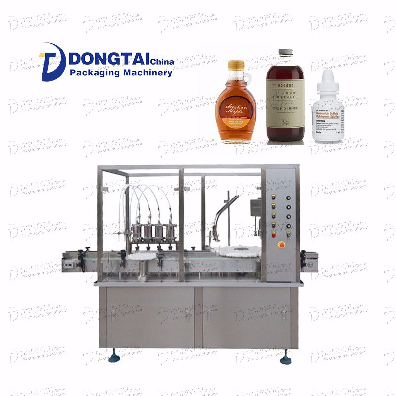 Small Bottle Liquid Filling And Capping Machine