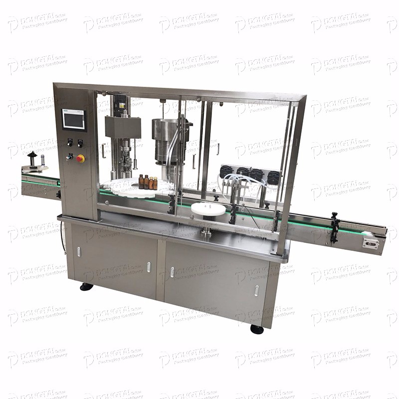 Small Bottle Liquid Filling And Capping Machine