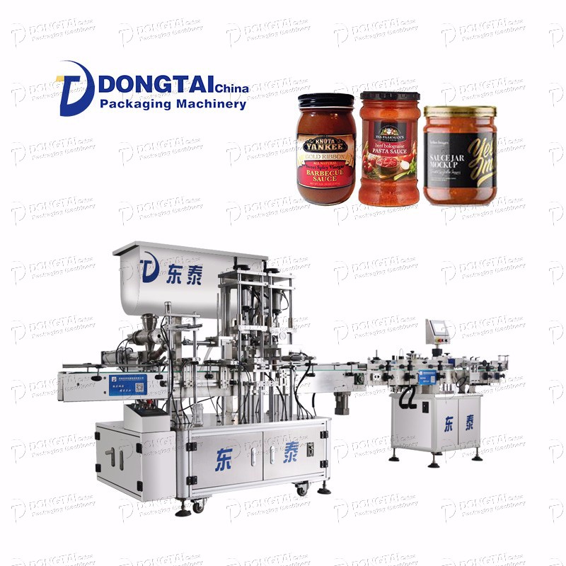 Spice Sauce Filling Capping Labeling Machine