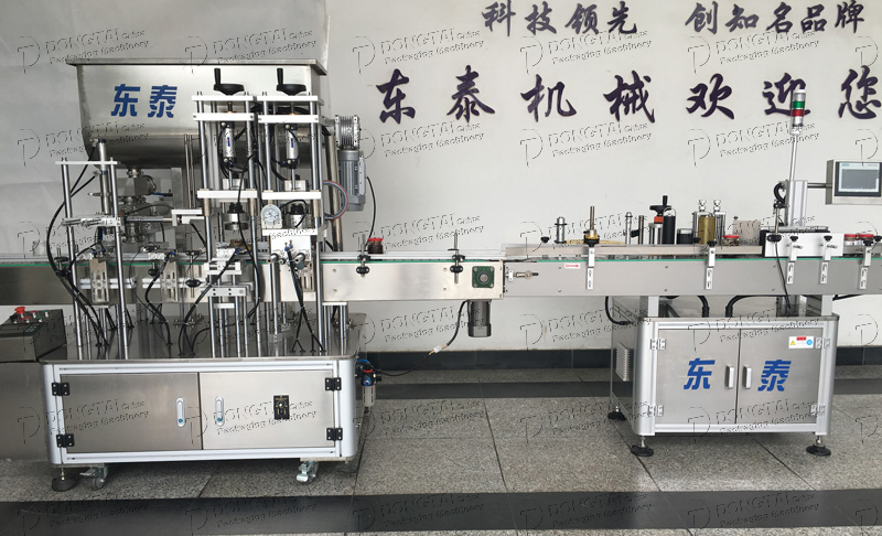 sauce filling capping machine