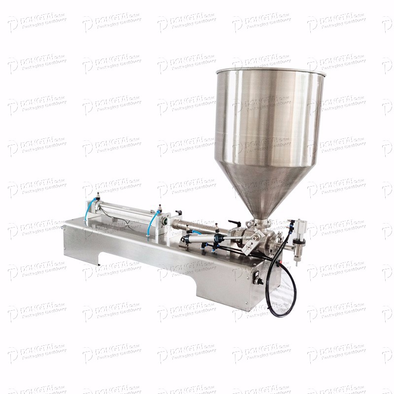 Semi-auto Paste Filling Machine With Heater And Mixer