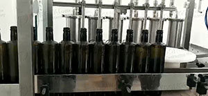 máquina de llenado de aceite de oliva automática