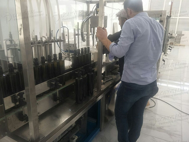 automatic olive oil filling machine