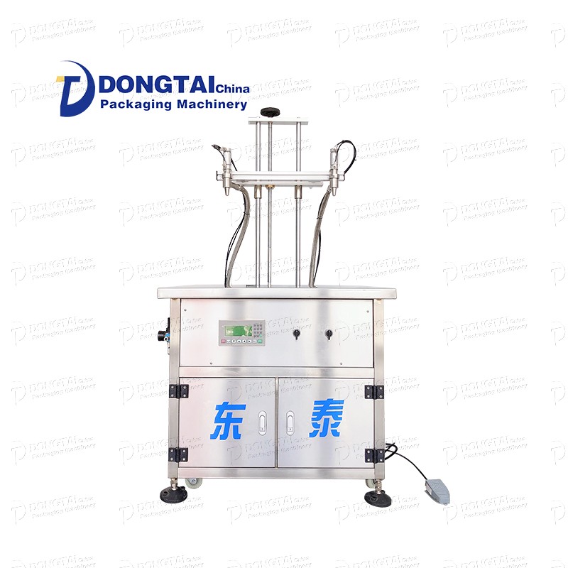semi automatic food edible olive cooking vegetable oil bottle filling machine