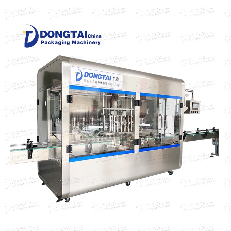 Large particle fully automatic piston chili sauce jam ketchup filling machine