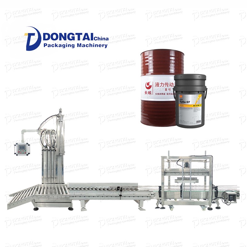 200kg dispenser oil automatic filling machine