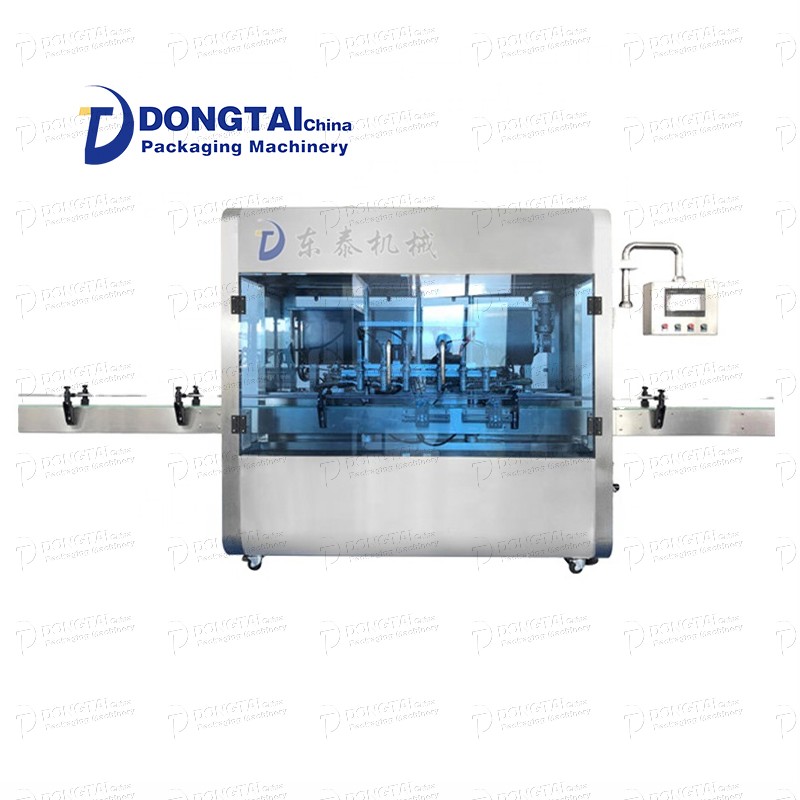 Automatic paste filling and capping machine/glass bottle capping machine/fuel-consuming filling and capping machine