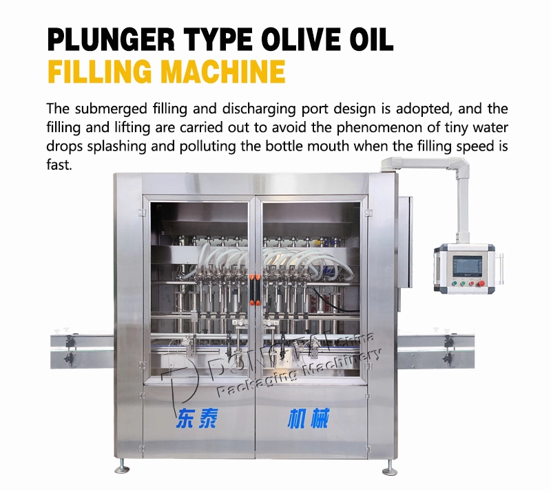 machine de remplissage d'huile automatique