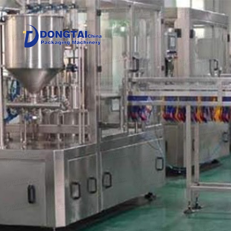 automatic Stand-up tomato chili sauce bag filling and sealing machine of good quality