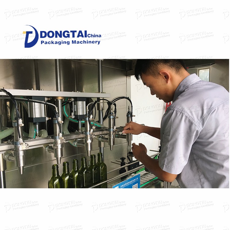 5L to 10L glass automatic oiling machine oiling machine packaging olive oil machine