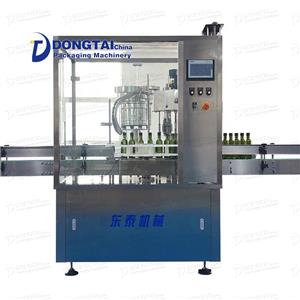 Automatic edible vegetable oil bottle filling and capping machine