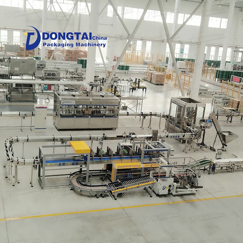 Oil filling machine production line, automatic lubricating oil filling machine