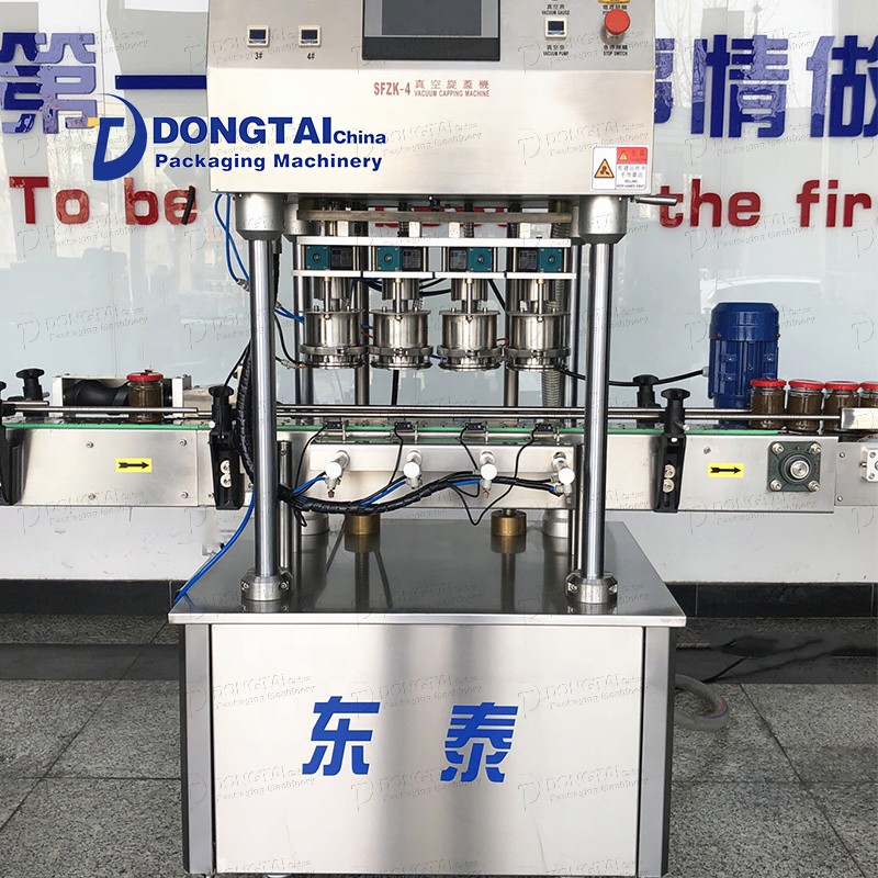 Automatic jam and chili sauce glass bottle sauce filling line