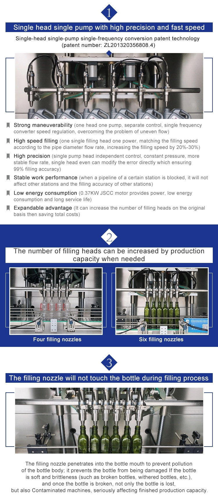 engine oil filling machine