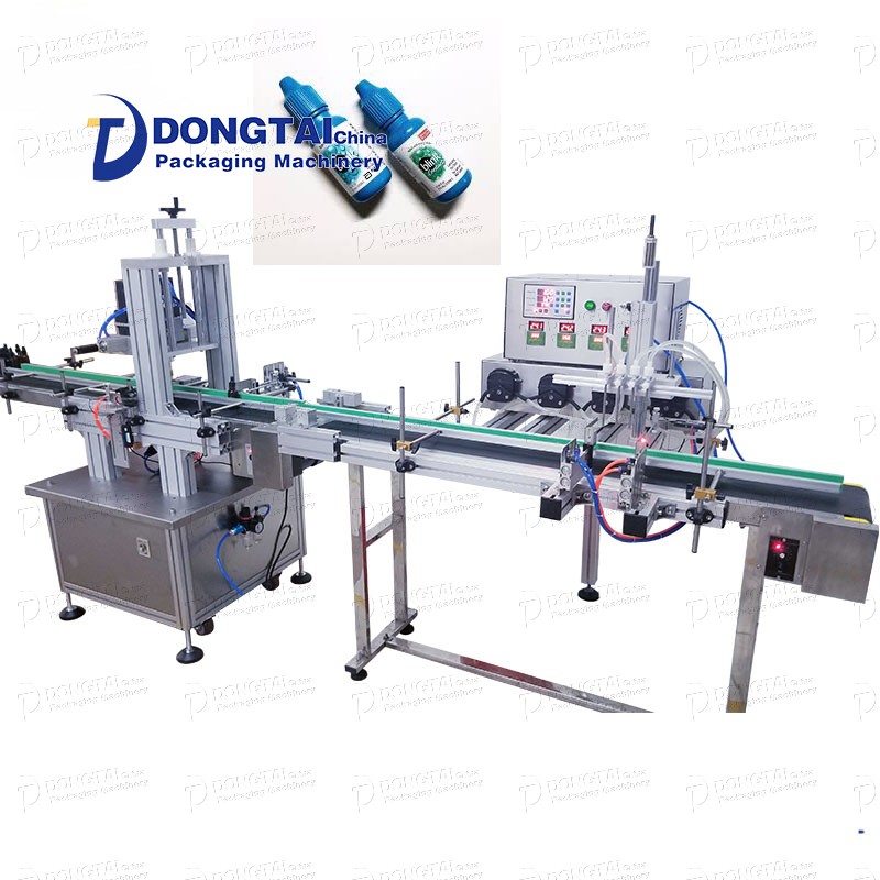 30ml bottle eye drops liquid filling and capping machine