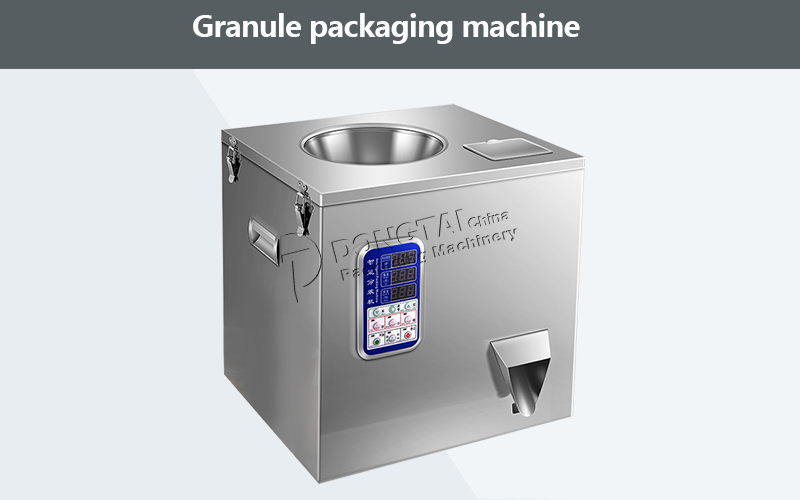 máquina de envasado de gránulos semiautomática