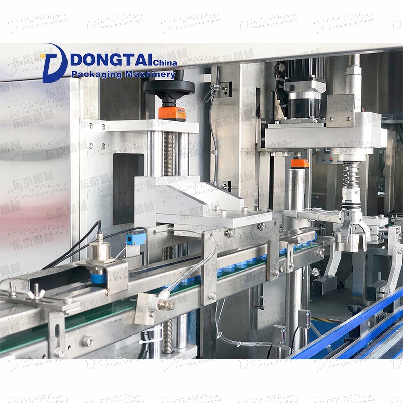 automatic oil filling and capping machine
