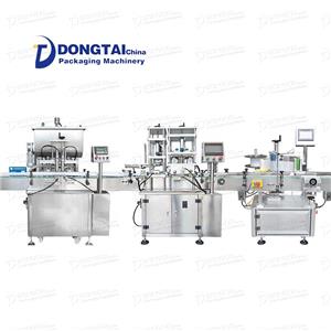 8-head hand sanitizer oil filling line and auto lubricating oil filling line