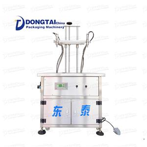 Automatic two-head olive oil peanut soybean oil filling machine