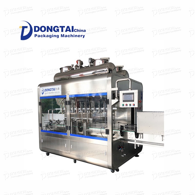 packing incups paste pizza dongtai chilli oyster sauce filling machine