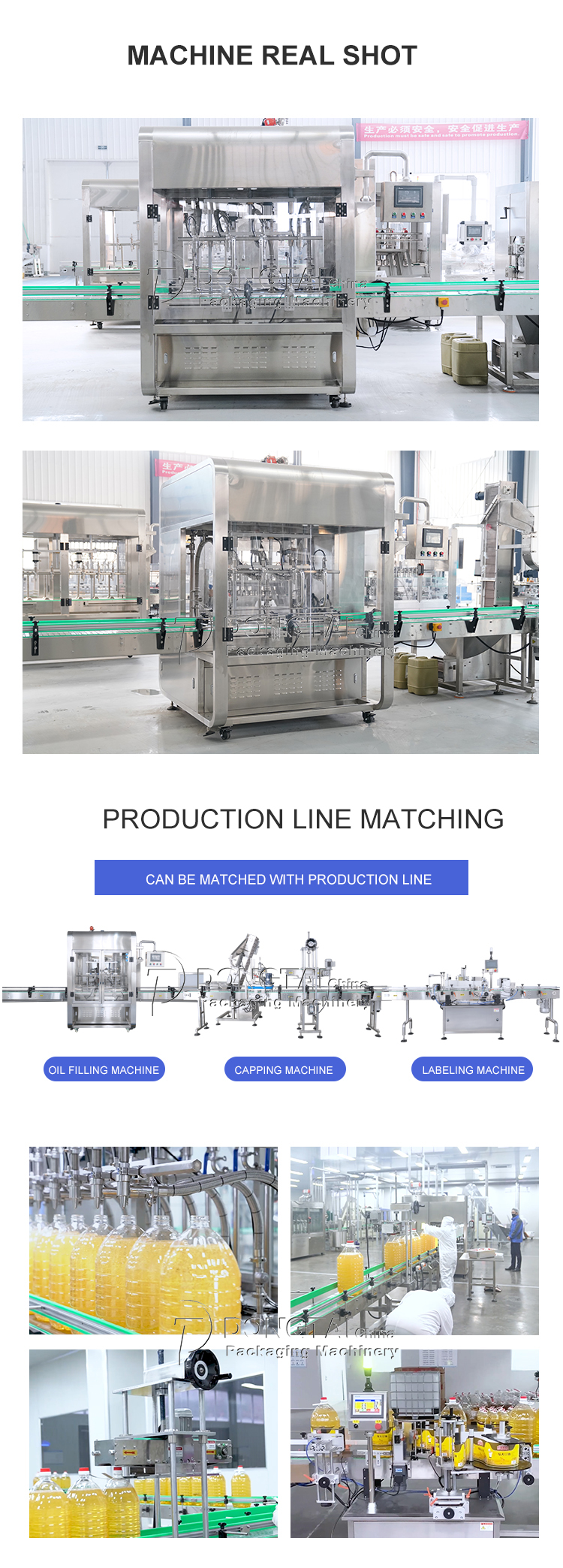 filling machine production line