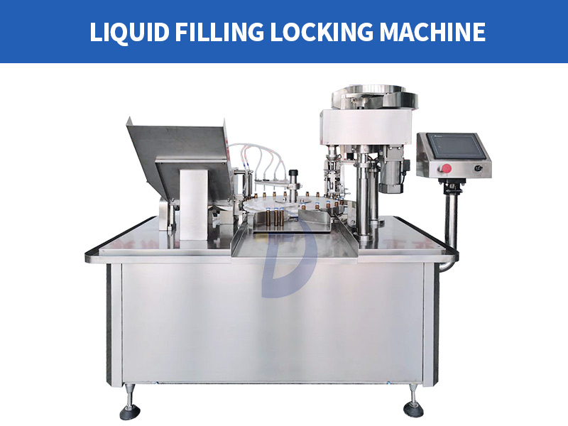 Automatic bottle liquid piston filling machine for perfume