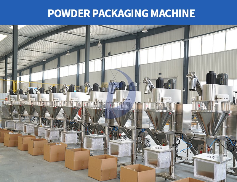 Full automatic dry spice powder packaging filling machine