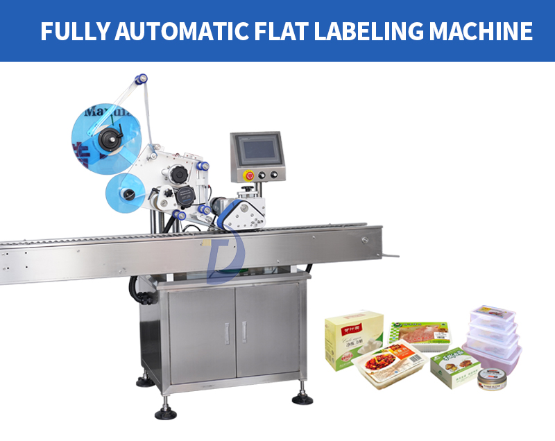 Fully automatic multi bottle horizontal labeling machine