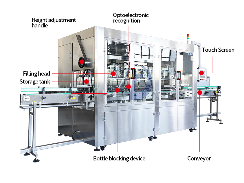 Fully automatic filling machine