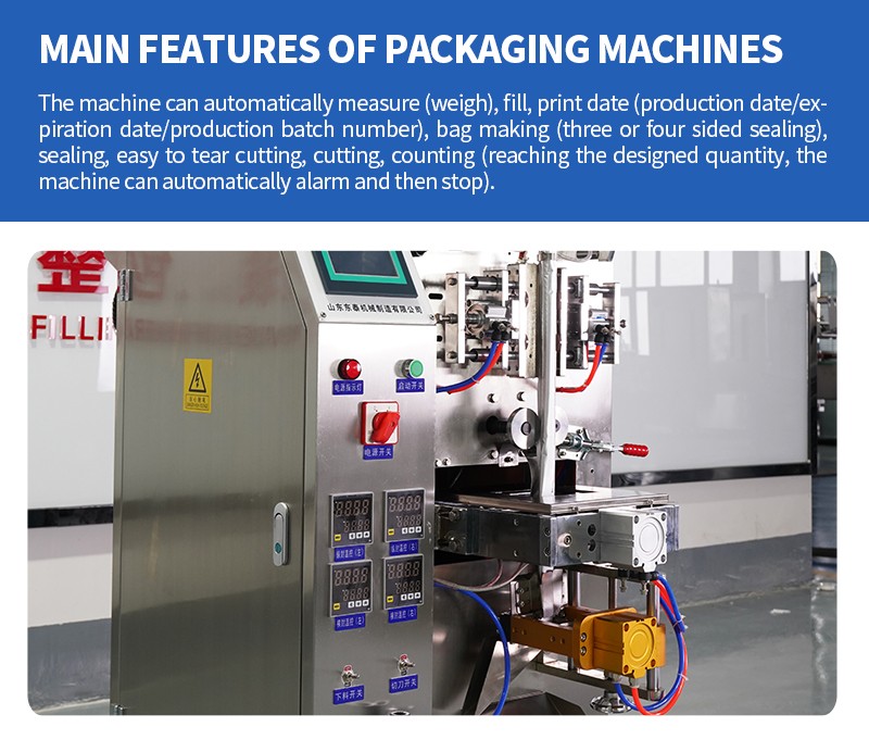 Automatic liquid filling packing machine paste sachet packing machine