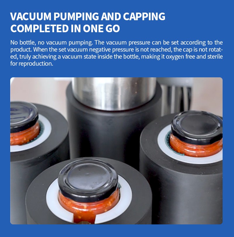 Vacuum capping machine