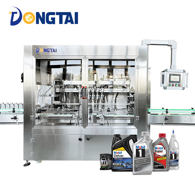 Support multi head customized lubricating oil filling machine equipment