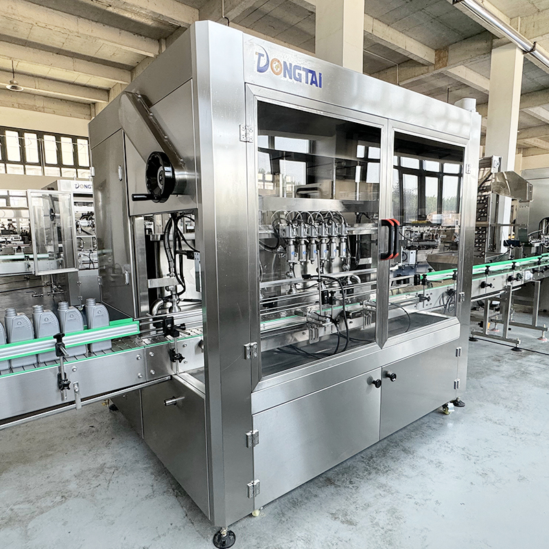 Support multi head customized lubricating oil filling machine equipment