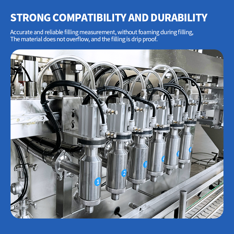 Support multi head customized lubricating oil filling machine equipment