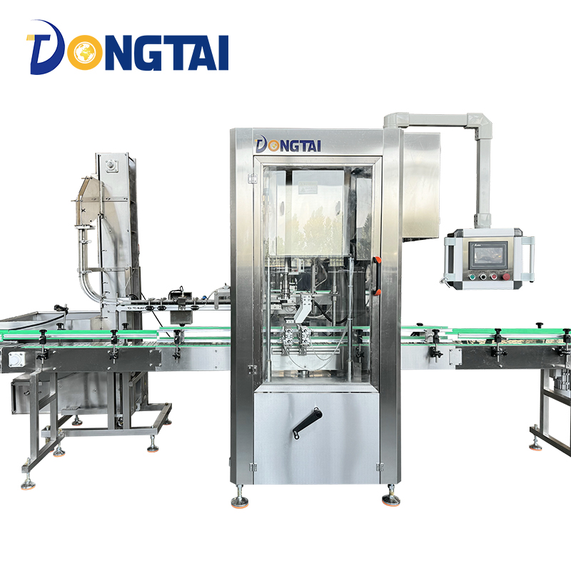 Fully automatic lubricating oil and oil filling machine production line equipment